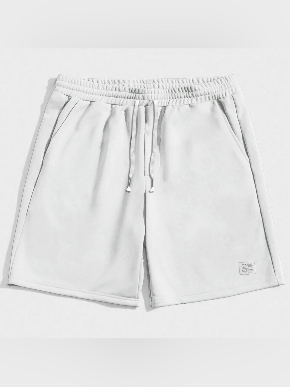 ⭐️Hollister Men's White Athletic Drawstring Shorts⭐️